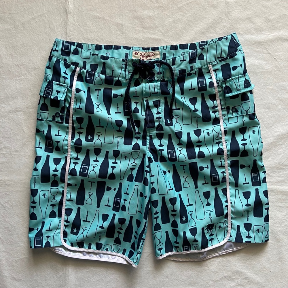 Original Penguin Swim Trunks
